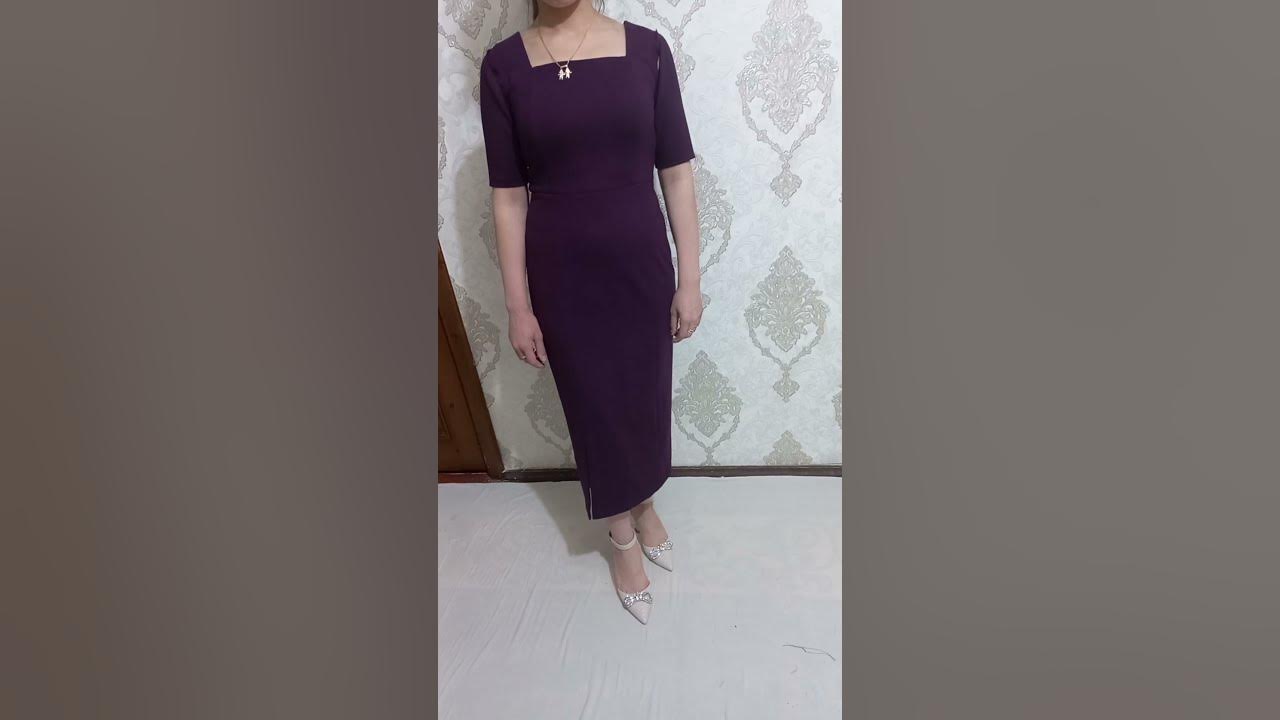 Обзор платья 👗 в облипку. - YouTube