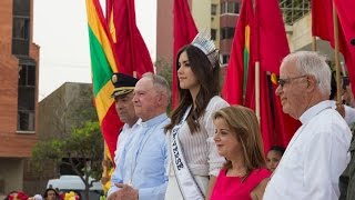 Miss Universe, Paulina Vega returns to Colombia