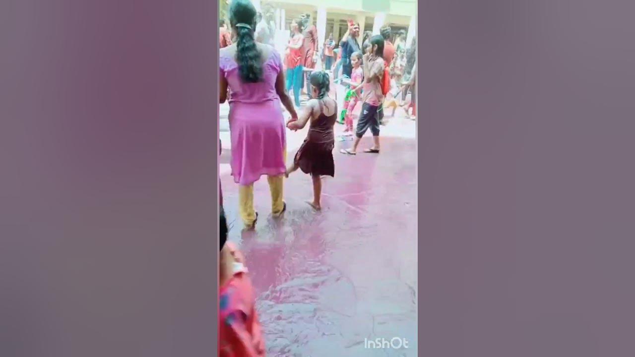 holi of vrind