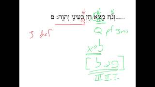Genesis 6:8 HebrewDaybyDay Reading The Hebrew Text Of Genesis 6 1 8