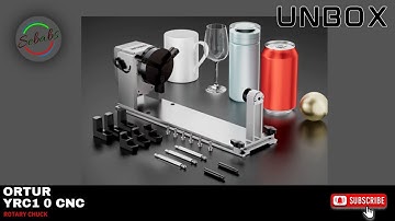 ORTUR ROTARY CHUCK - YRC1 0 CNC - Een uitstekende budgetvriendelijke roterende UNBOX
