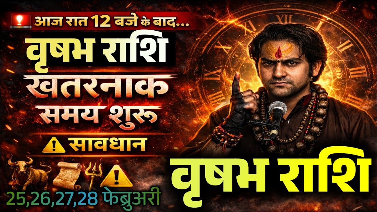 वृषभ राशि का दूसरा जन्म 🔱 महादेव की स्पेशल एंट्री | 11 साल का संघर्ष खत्म | Vrishabh rashi |25-28feb