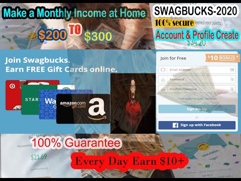 How To Swagbucks 100% Verified Account And Profile Create 2021