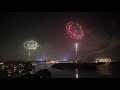 MAGIC KINGDOM NYE 2024 FANTASY IN THE SKY FIREWORKS FROM OUR BALCONY AT THE POLYNESIAN ISLAND TOWER