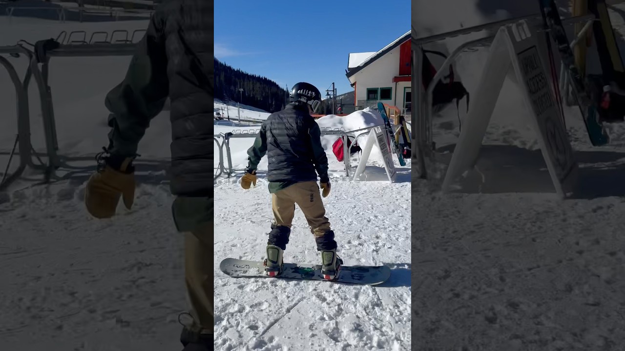 Fastest Way to Stop a Snowboard