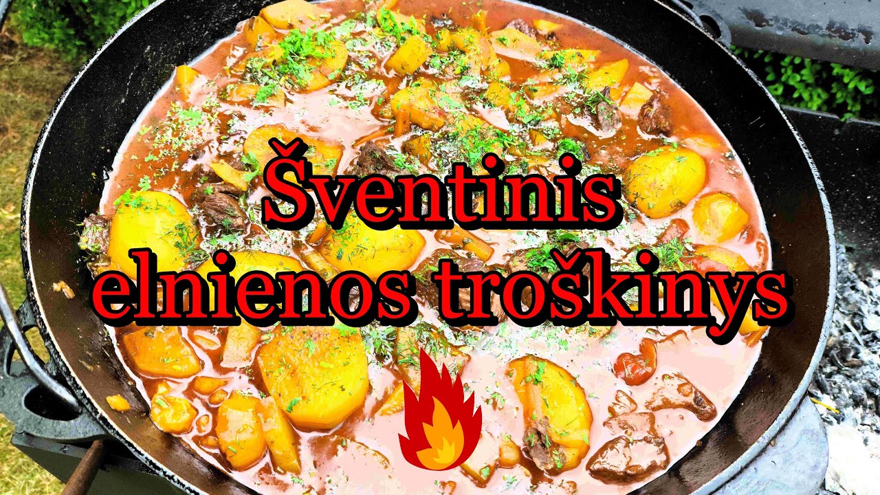 Праздничное рагу из оленины по случаю Дня короля Миндаугаса