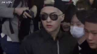 140505 Incheon Airport Xiumin 입국