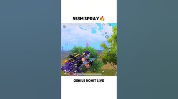 553M Hacker Spray 🔥😱🥵 #shorts #bgmishorts #bgmi #geniusrohitlive