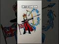 How to draw stickman with country's flags #drawing #art #howtodraw #stickman #draw