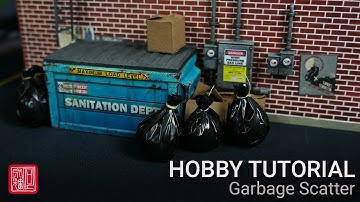 Easy Garbage Scatter Terrain | Hobby Tutorial