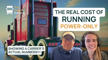 What does it really COST to run a POWER-ONLY trucking business in 2025? REAL numbers | Ep 40