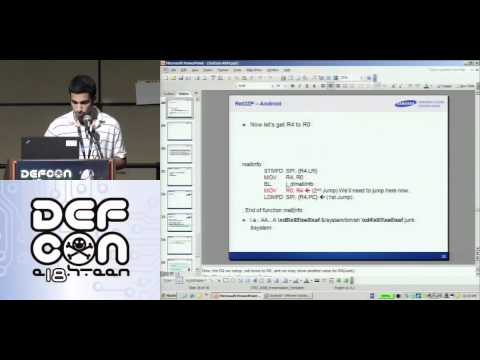 DEFCON 18: Exploitation on ARM: Technique and Bypassing Defense Mechanisms 3/3
