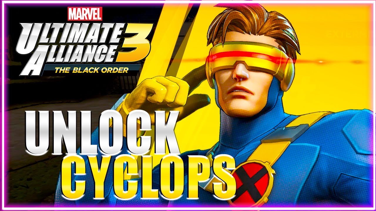 Unlock Cyclops Marvel Ultimate Alliance 3