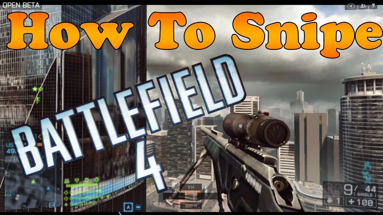 Battlefield 4 - How To Snipe Easier (Zeroing The Sniper)