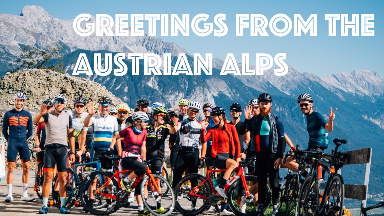 Riding bikes in the Austrian Alps YouTube