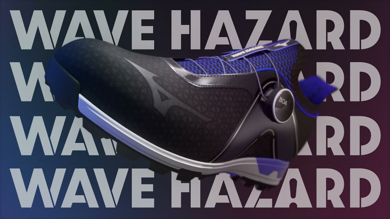 HAZARD＜危険＞攻略。ゴルフシューズ「WAVE HAZARD」誕生。 - YouTube