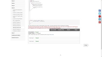 NPTEL Problem solving through C Week-6 program -4,5 SOLVED
