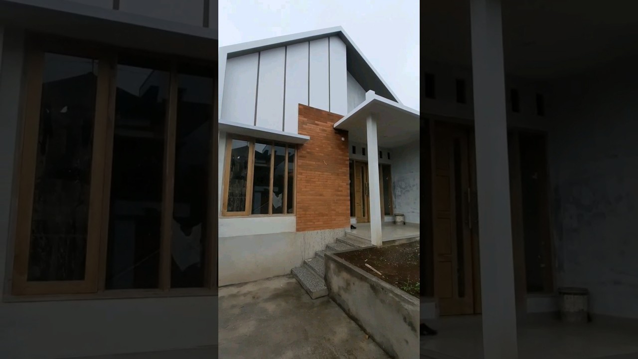 Model atap pelana desain rumah minimalis