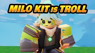 The MOST Troll BedWars Kit is here! (Milo Kit)