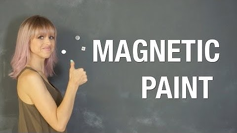 Magnetic paint: does it work? | Superholly