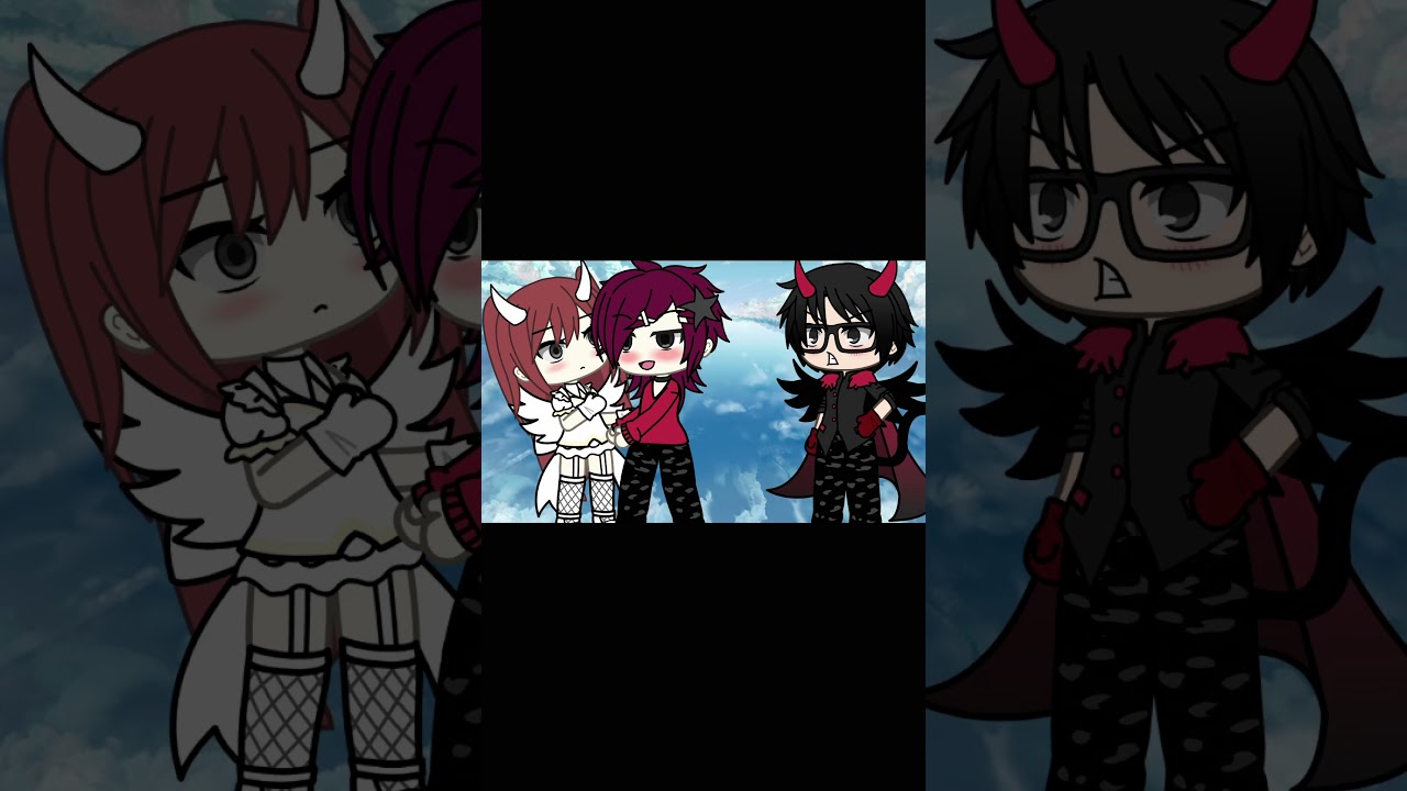 😈😇 参考ib @taikucutieeコラボib@kuon1839 #gacha #gachatoci #gachalife #ガチャライフ