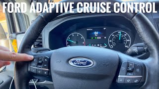 Ford Adaptive Cruise Control And Parking Sensors Demonstrationwhat Does Lim Meanford Transit