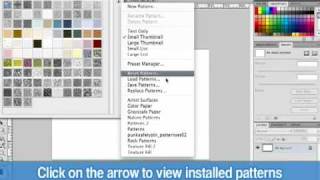 Eric Wallace shows us how to download and install great patterns from Brusheezy.com.