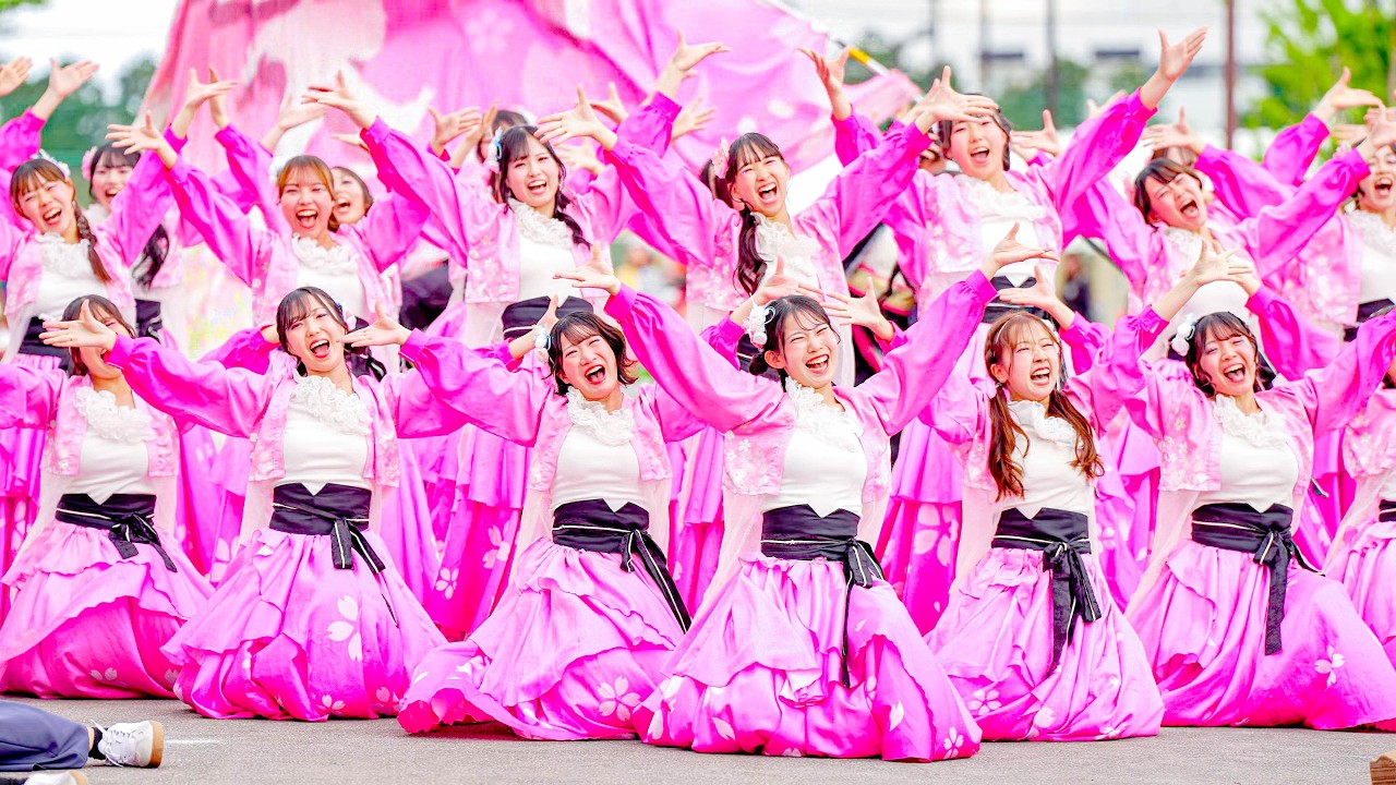 4K] 常笑 2026年度演舞『桜咲』初披露 豊川市民まつり おいでん祭