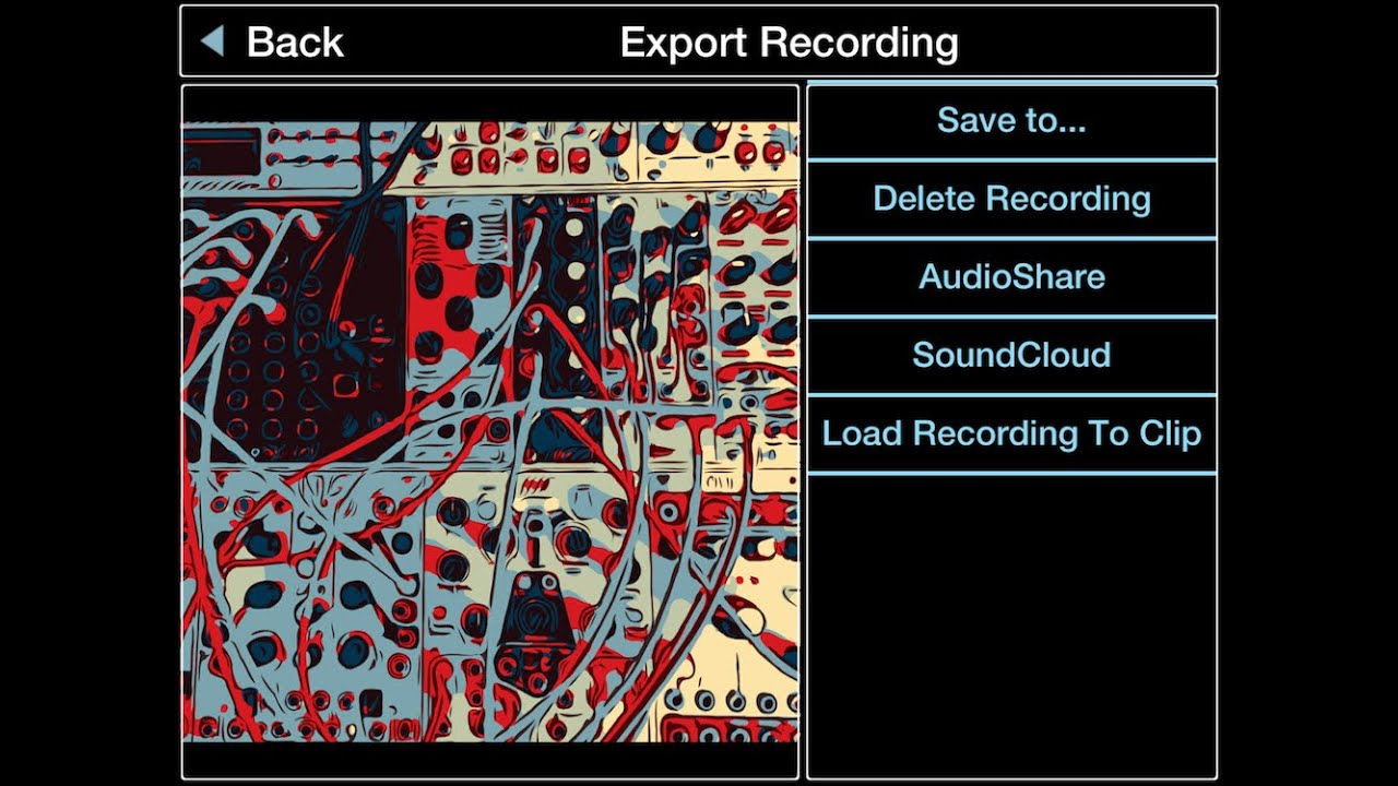 Jamm Pro-Record out Stereo, Stems, Export and Resampling