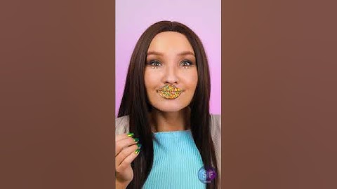 Słodki pocałunek 🍫 Tak łatwo zrobić cukrowe usta 😋