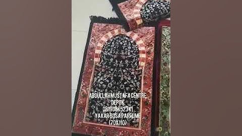 Sajadah Yakar Busa Rawdah - Abdullah Mustafa Centre
