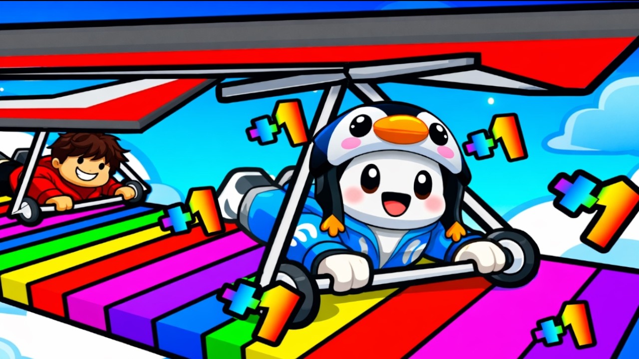 Roblox, aber JEDE SEKUNDE +1 GESCHWINDIGKEIT zur Flucht!!!