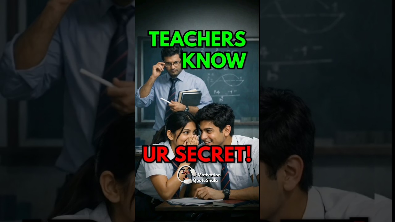 4 Teacher's SECRET 🤯"All School Teachers Are Not Good"