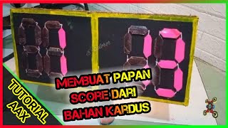Cara Membuat Papan Score Manual dari Bahan Kardus screenshot 4