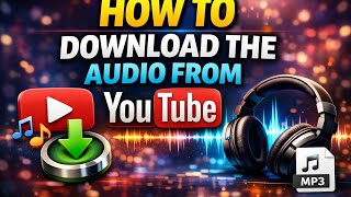 How to download the audio from YouTube full guide 2026 