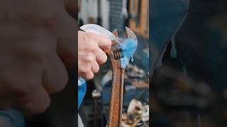 Rusty Adjustable Wrench Restoration | Satisfying Rust Removal Transformation