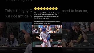 Cubs fans do you think Bregman will turn it around?? #alexbregman #chicagocubs #baseball #mlb #viral