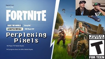 Perplexing Pixels: Fortnite Battle Royale (Xbox One X) (review/commentary) 256