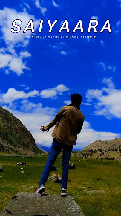 'Lost in the mountains, found in the melody...Makuli’s silence echoed with Saiyaara’s soul.#song