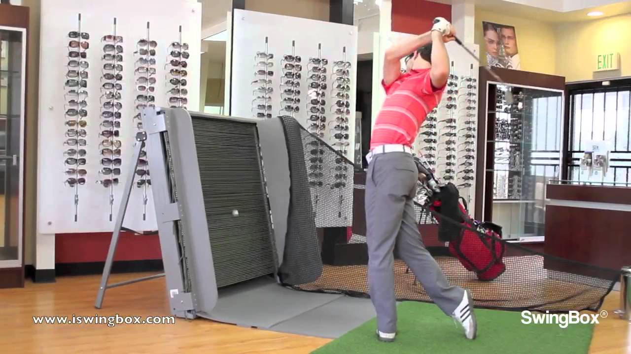 The Indoor Golf Hitting Net Practice Net For Home Garage Backyard Youtube