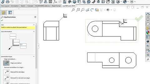 myCADtools: EdgeAnnotations - Productivity Tools For SOLIDWORKS