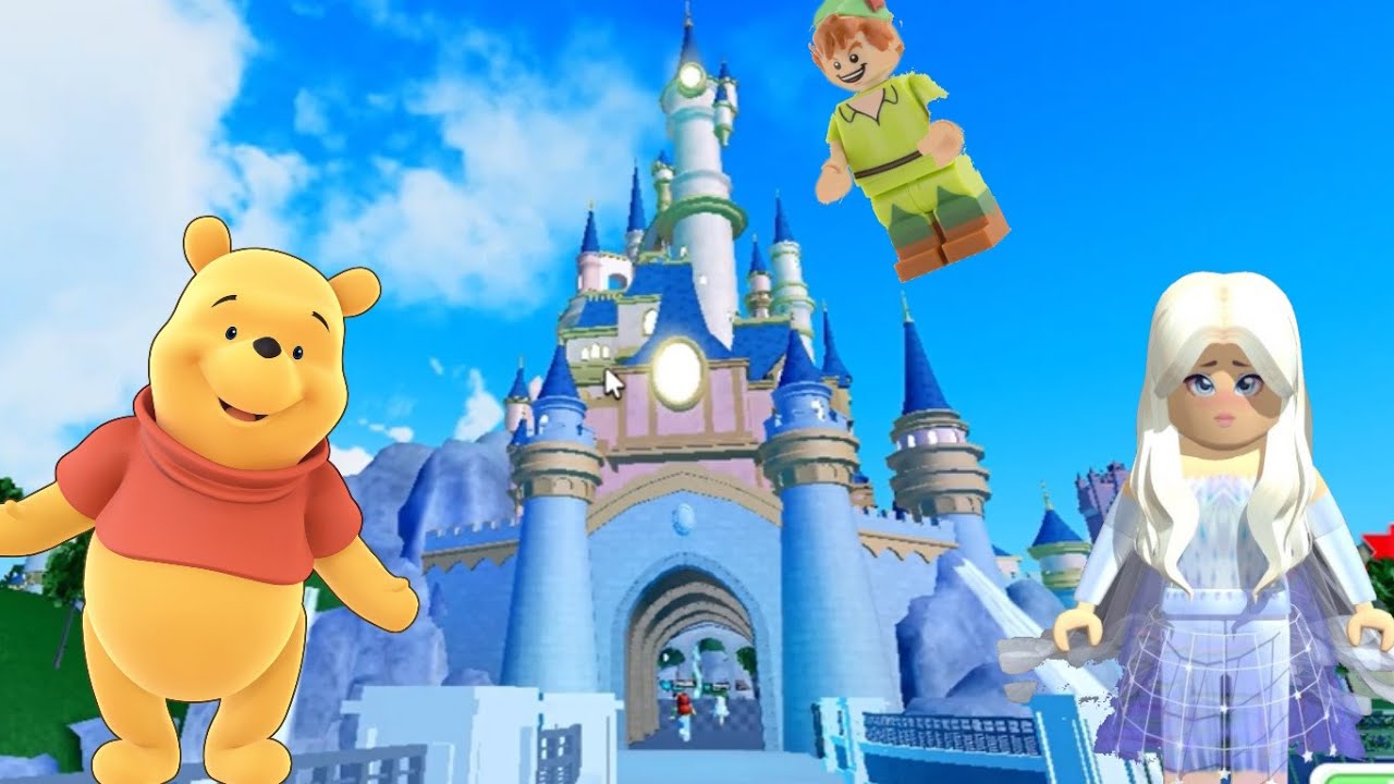 Disney World in Roblox! 🏰 - YouTube