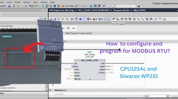 TIA: Modbus RTU-gegevens lezen I CPU 1214C I WP231