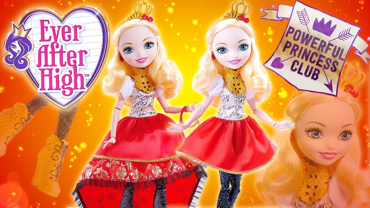 Ever After High: Powerful Princess Club Apple White REVIEW 