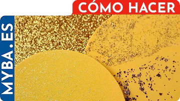 Como fazer purpurina em pasta?