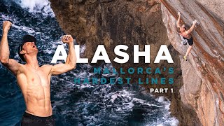 Alasha  Jakob Schubert on Mallorca's hardest deep water solo lines | Part 1