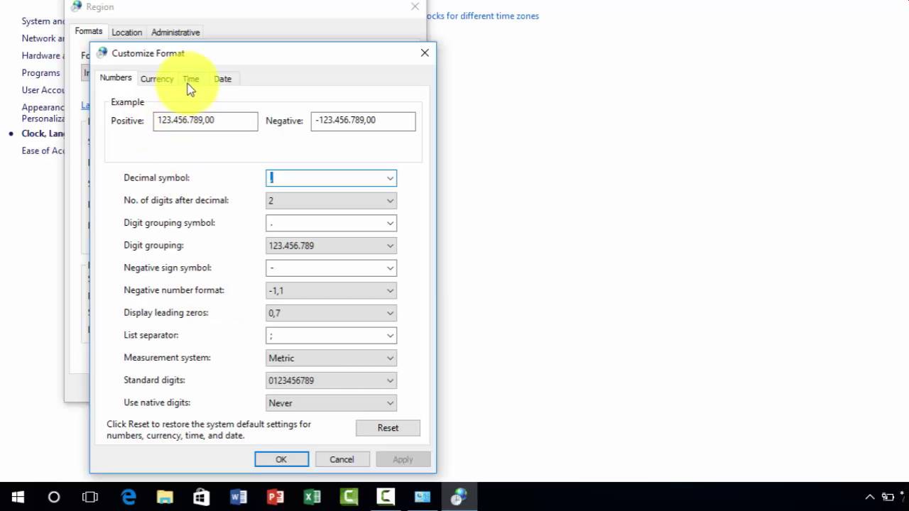 How To Change Windows 10 Lock Screen Time Format - YouTube