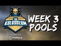 THE KOLOSSEUM WEEK #3 POOLS