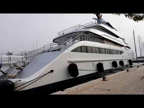 DOJ seizes $90 million super yacht linked to Russian oligarch Viktor Vekselberg in Spain