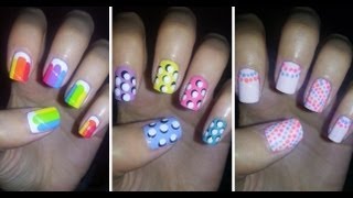 Easy Nail Art For Beginners!!! #4